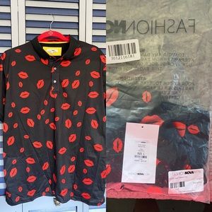 XOXO Short Sleeve Polo